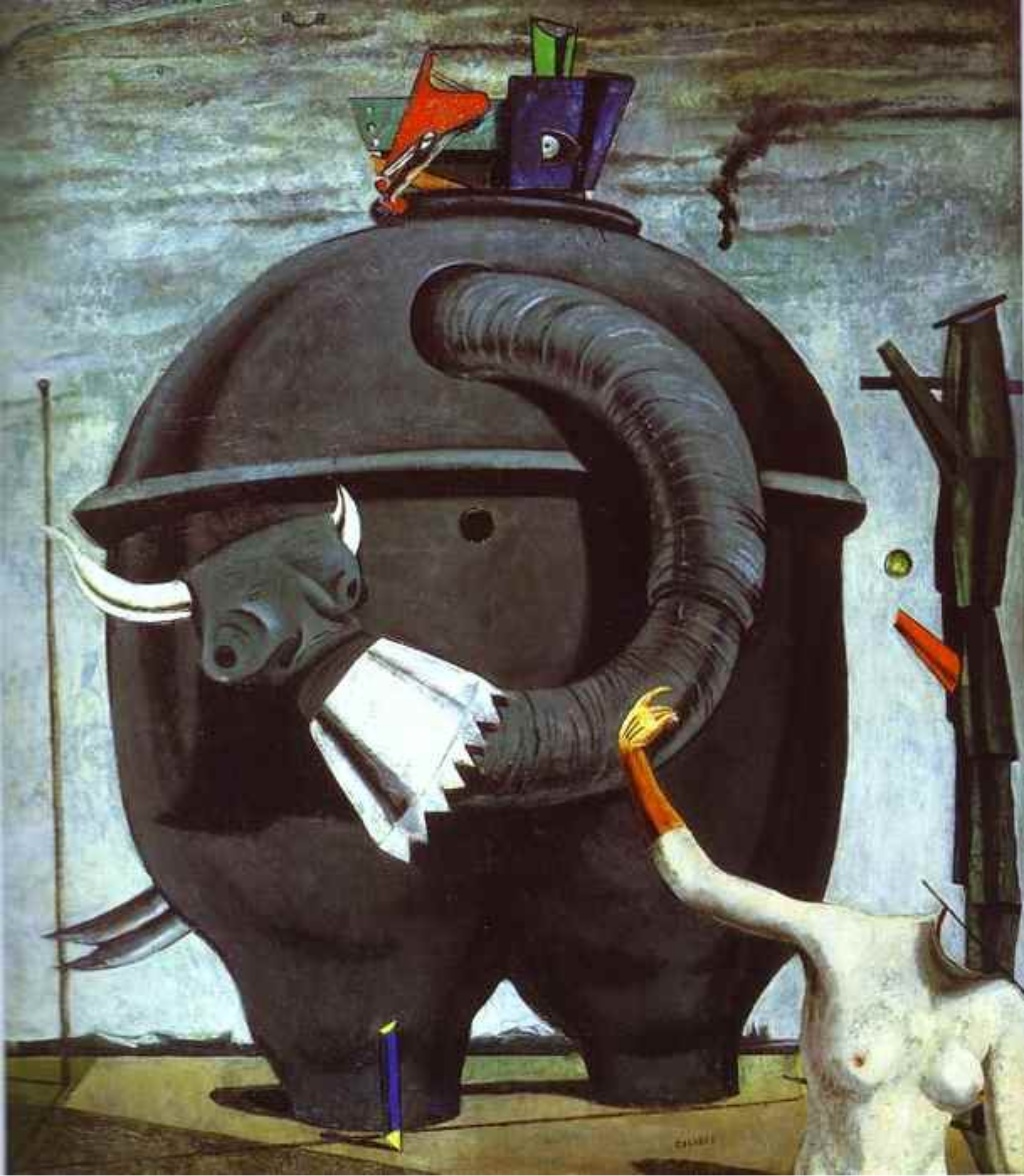 সুরিয়ালিজম, ম্যক্স আর্নস্ট, , The Elephant Celebes, ১৯২১, লন্ডন