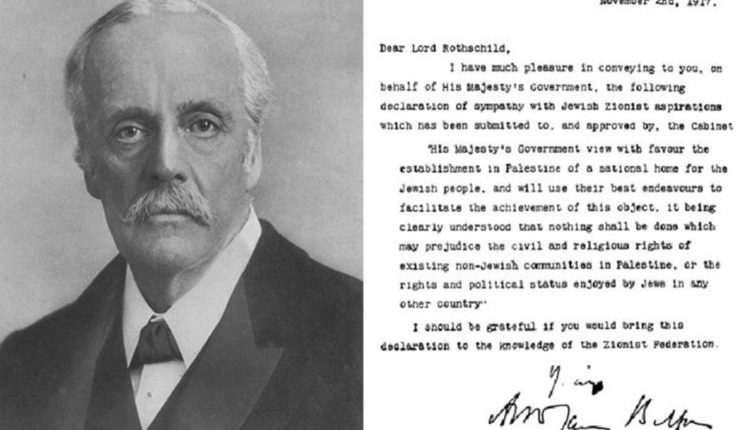 ‘বেলফোর’ ঘোষণা –বৈধতা যেখানে প্রশ্নবিদ্ধ