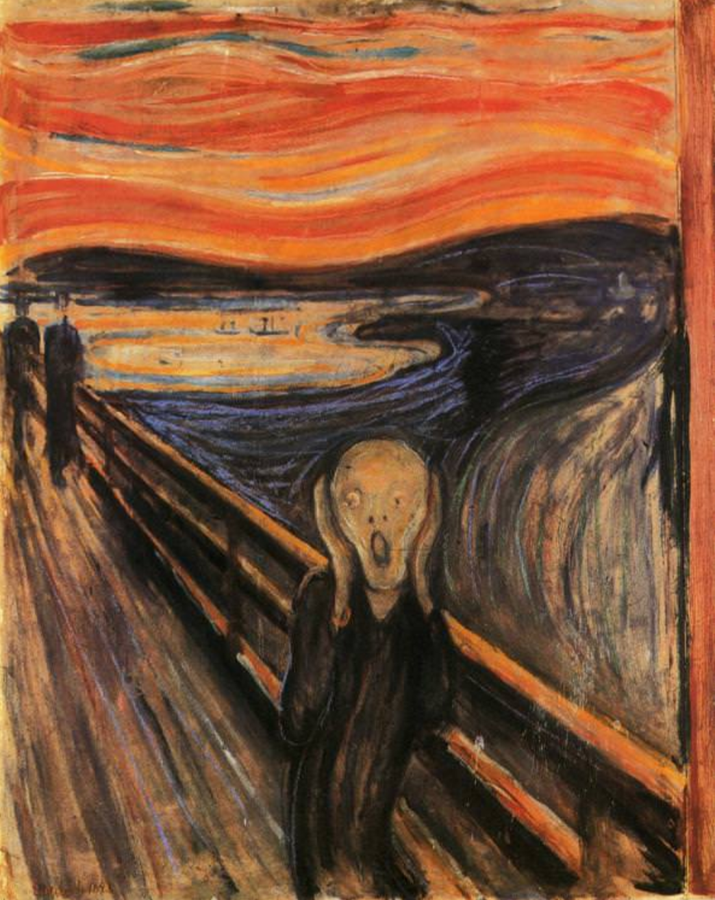 এক্সপ্রেশনিজম, এডভার্ড মান্চ, দ্য স্ক্রিম (The Scream) ১৮৯৩