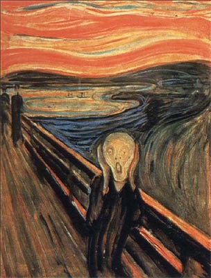 The Scream by Edvard Munch    