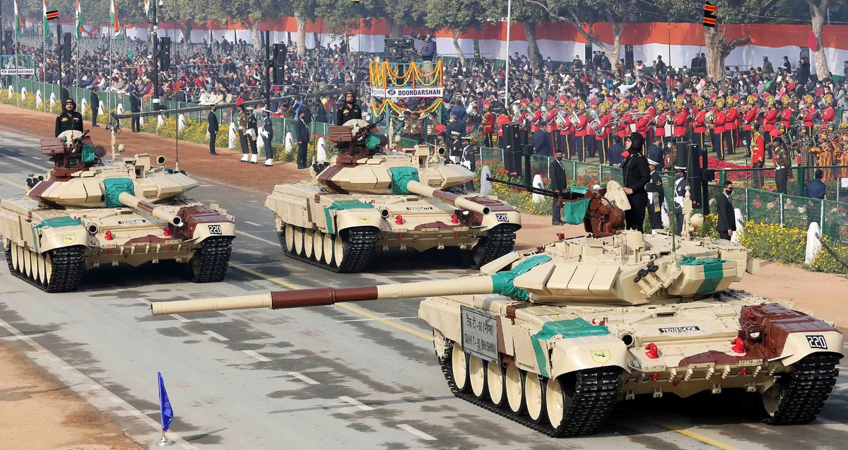 ভারতীয় সেনাবাহিনীর T-90 ভীষ্ম ট্যাংক